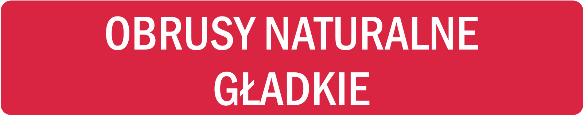 Obrusy Naturalne Gładkie